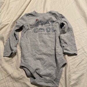 Garanimals Gray 'Stay Cool' Bodysuit